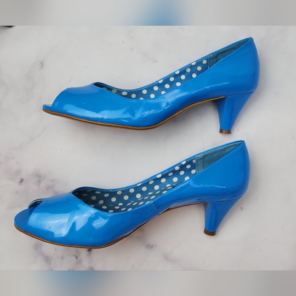š„³SALE!š„³AJ Valenci blue heels - Picture 2 of 16